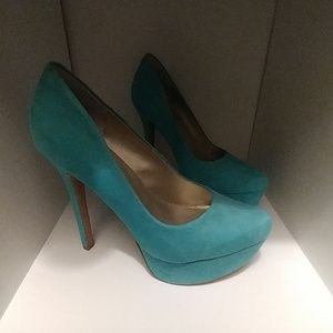 Jessica Simpson Suede Platform Heel